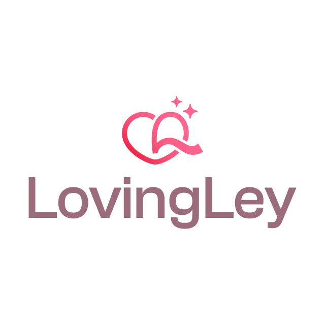 lovingley.com logo, a brandable .com business name for sale