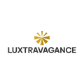 LuxTravagance.com logo, a brandable .com business name for sale