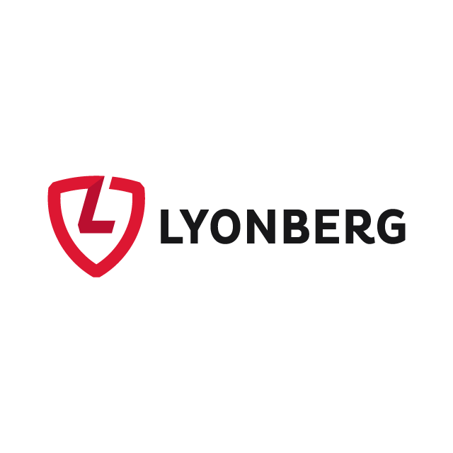 lyonberg.com logo, a brandable .com business name for sale