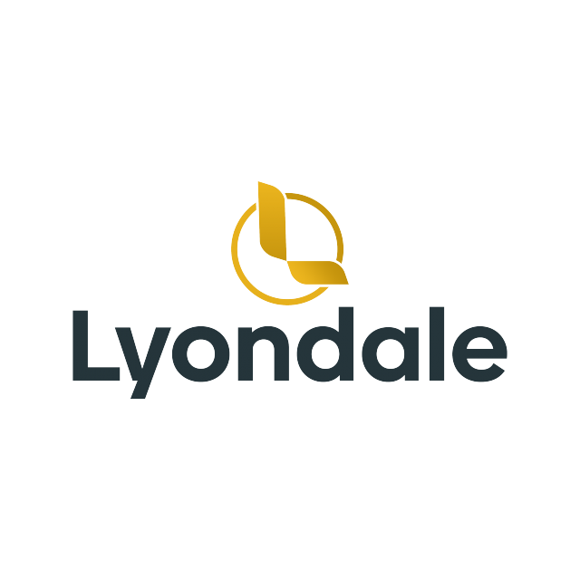 lyondale.com logo, a brandable .com business name for sale