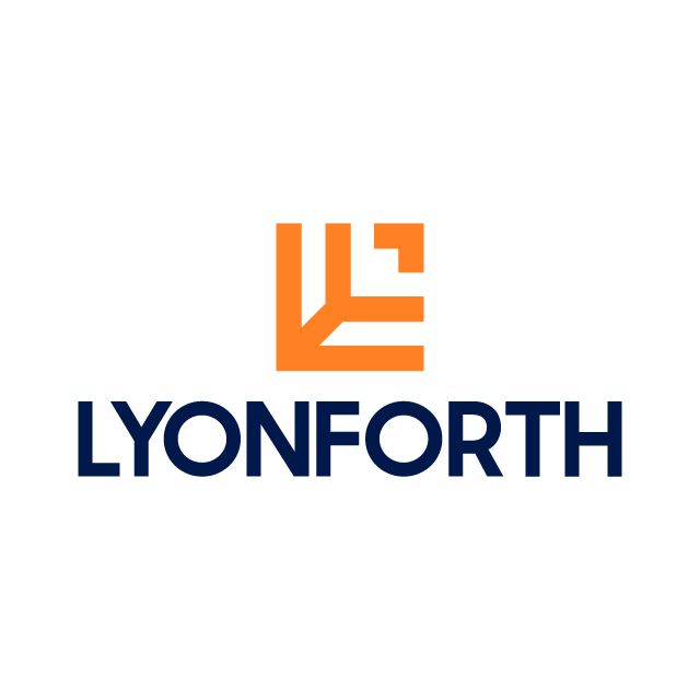 lyonforth.com logo, a brandable .com business name for sale