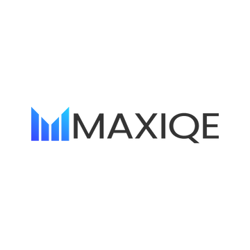 maxiqe.com logo, a brandable .com business name for sale