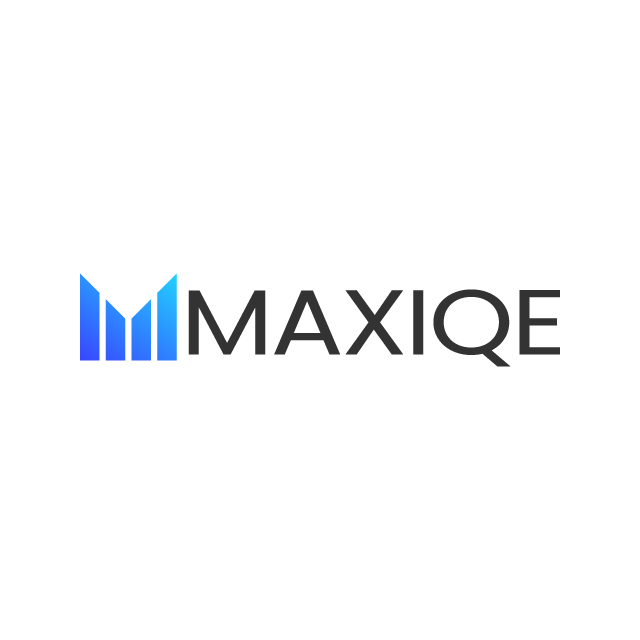 maxiqe.com logo, a brandable .com business name for sale