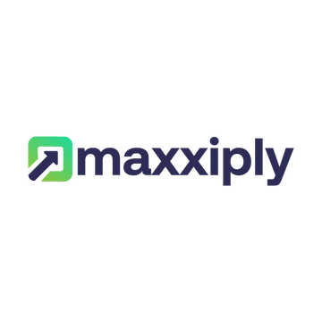 maxxiply.com logo, a brandable .com business name for sale