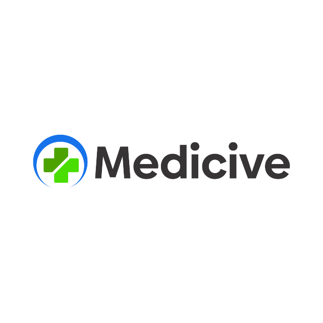 medicive.com logo, a brandable .com business name for sale