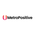 MetroPositive.com logo, a brandable .com business name for sale