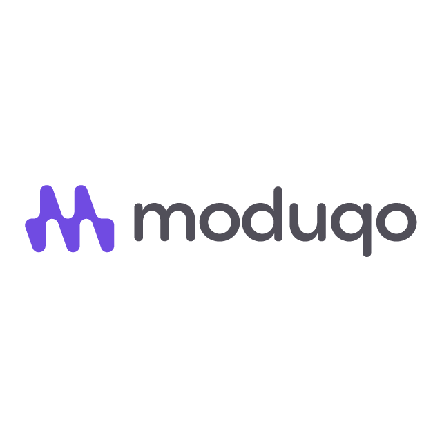 moduqo.com logo, a brandable .com business name for sale