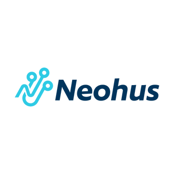 Neohus.com logo, a brandable .com business name for sale