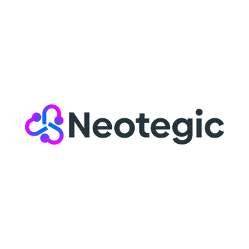 Neotegic.com logo, a brandable .com business name for sale