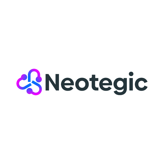 Neotegic.com logo, a brandable .com business name for sale