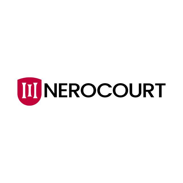 NeroCourt.com logo, a brandable .com business name for sale