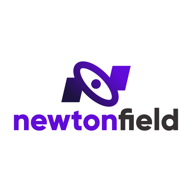 NewtonField.com logo, a brandable .com business name for sale