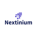 Nextinium.com logo, a brandable .com business name for sale