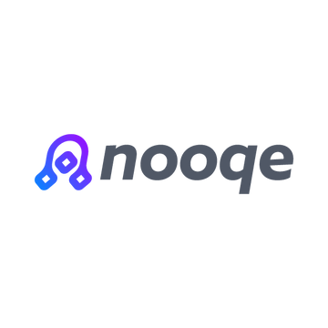 nooqe.com logo, a brandable .com business name for sale