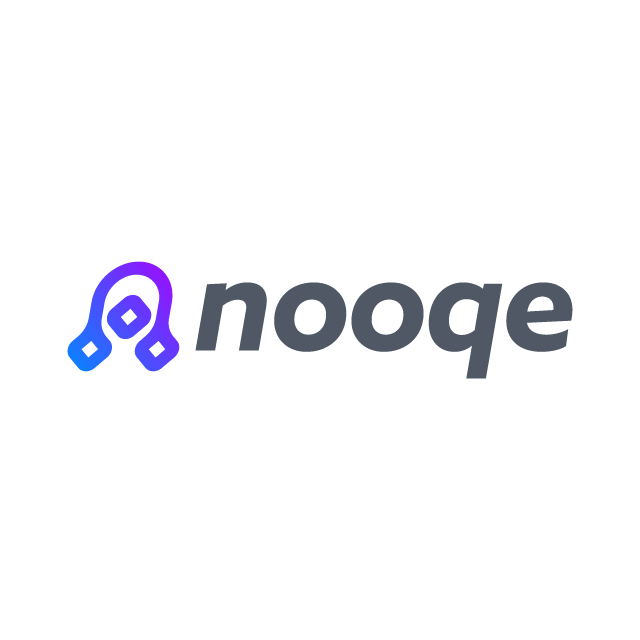 nooqe.com logo, a brandable .com business name for sale