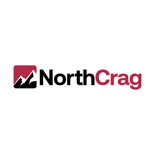 NorthCrag.com logo, a brandable .com business name for sale