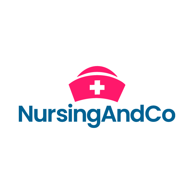 NursingAndCo.com logo, a brandable .com business name for sale