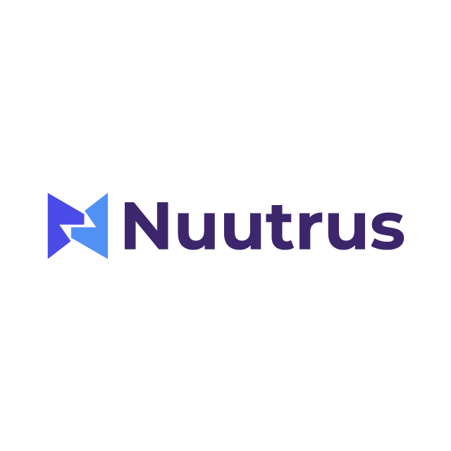 nuutrus.com logo, a brandable .com business name for sale