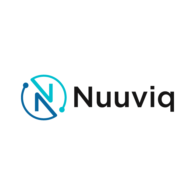 nuuviq.com logo, a brandable .com business name for sale
