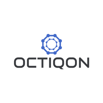 octiqon.com logo, a brandable .com business name for sale