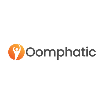 Oomphatic.com logo, a brandable .com business name for sale