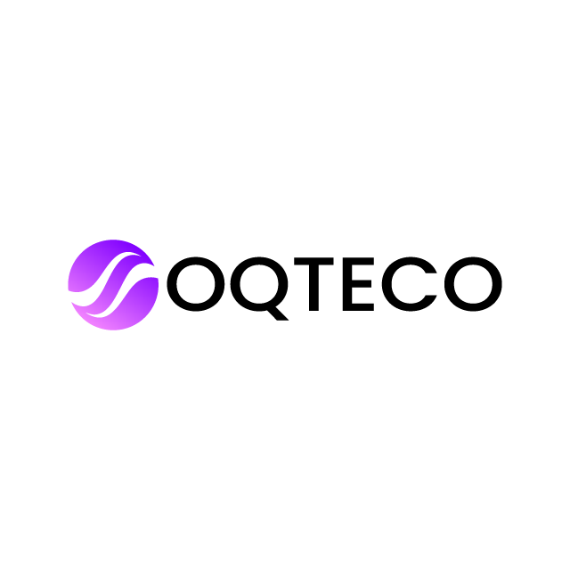 oqteco.com logo, a brandable .com business name for sale