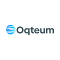 oqteum.com logo, a brandable .com business name for sale