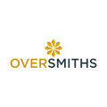 OverSmiths.com logo, a brandable .com business name for sale