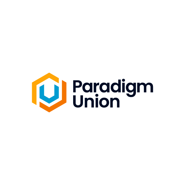 ParadigmUnion.com logo, a brandable .com business name for sale
