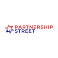 PartnershipStreet.com logo, a brandable .com business name for sale