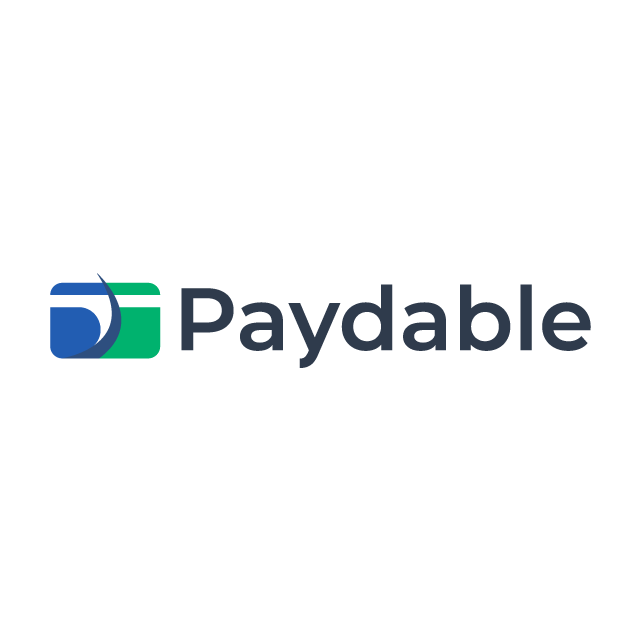 Paydable.com logo, a brandable .com business name for sale
