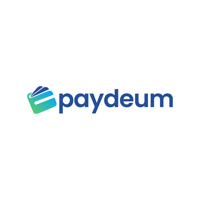 PayDeum.com logo, a brandable .com business name for sale