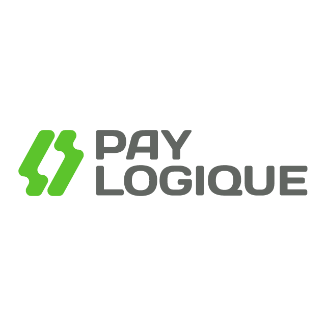 paylogique.com logo, a brandable .com business name for sale