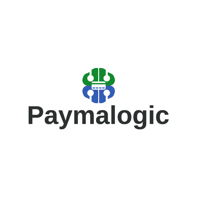 paymaLogic.com logo, a brandable .com business name for sale