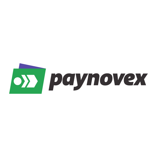 paynovex.com logo, a brandable .com business name for sale