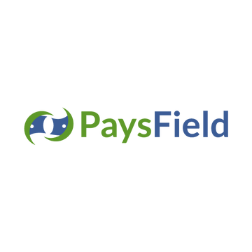 paysField.com logo, a brandable .com business name for sale