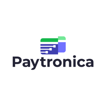 paytronica.com logo, a brandable .com business name for sale