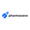Pharmacevo.com logo, a brandable .com business name for sale