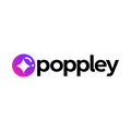 Poppley.com logo, a brandable .com business name for sale