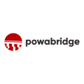 powaBridge.com logo, a brandable .com business name for sale