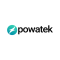 Powatek.com logo, a brandable .com business name for sale