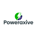 Poweraxive.com logo, a brandable .com business name for sale
