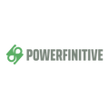 Powerfinitive.com logo, a brandable .com business name for sale