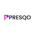 Presqo.com logo, a brandable .com business name for sale