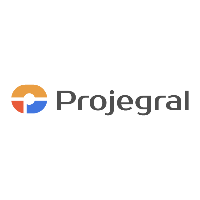 Projegral.com logo, a brandable .com business name for sale