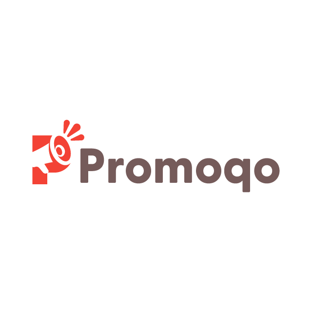 PromoQo.com logo, a brandable .com business name for sale