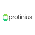 Protinius.com logo, a brandable .com business name for sale