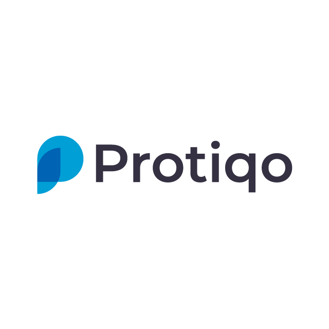 protiqo.com logo, a brandable .com business name for sale
