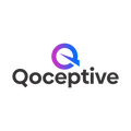 Qoceptive.com logo, a brandable .com business name for sale