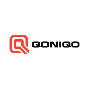 Qoniqo.com logo, a brandable .com business name for sale